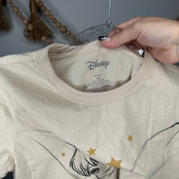 Disney Tinkerbell Tan Graphic T - Picture 3 of 3